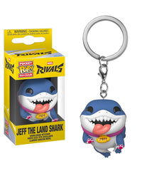 Jeff the Land Shark Keychain