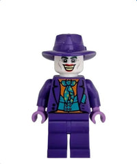The Joker - Dark Turquoise Bow Tie, Plain Legs, Fedora