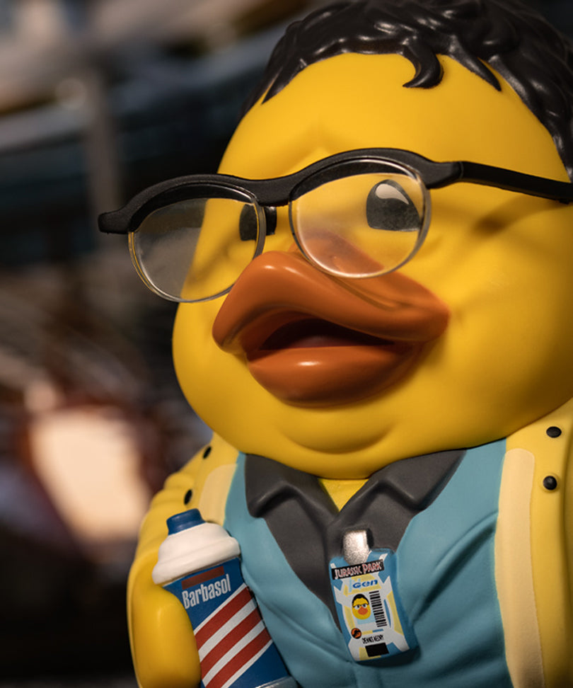 Jurassic Park Dennis Nedry TUBBZ Cosplaying Duck Collectible