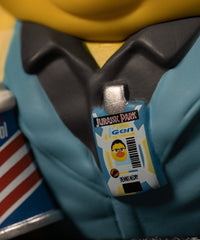 Jurassic Park Dennis Nedry TUBBZ Cosplaying Duck Collectible