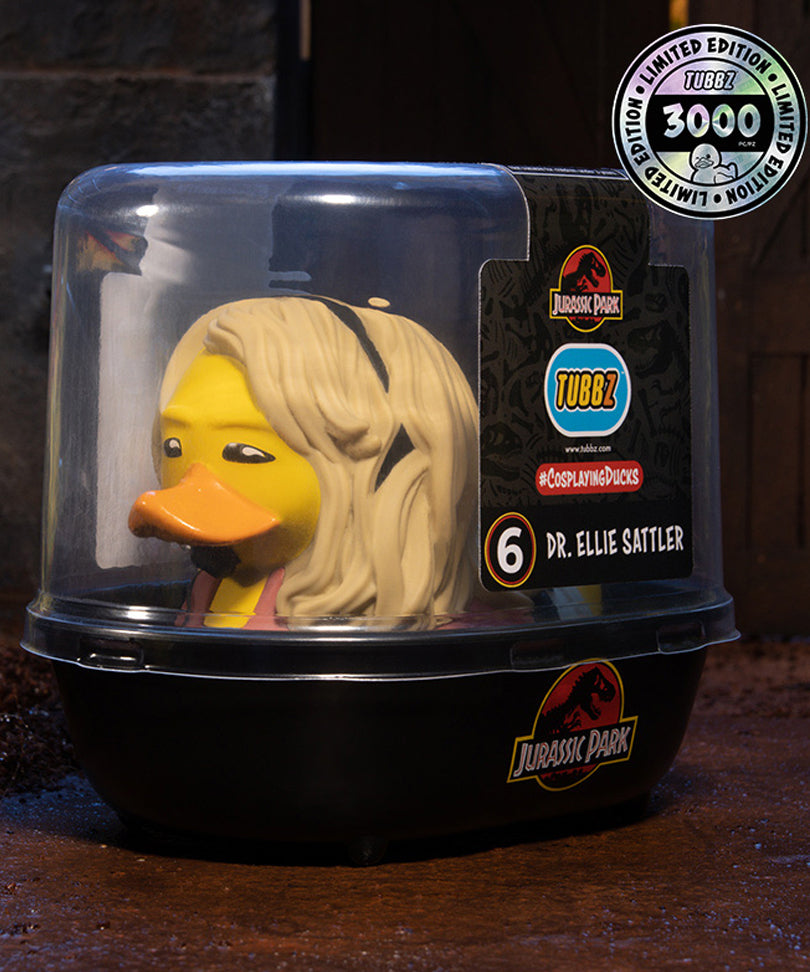 Jurassic Park Dr. Ellie Sattler TUBBZ Cosplaying Duck Collectible