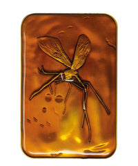 Jurassic Park  Fossile di Mosquito in Ambra Limited Edition