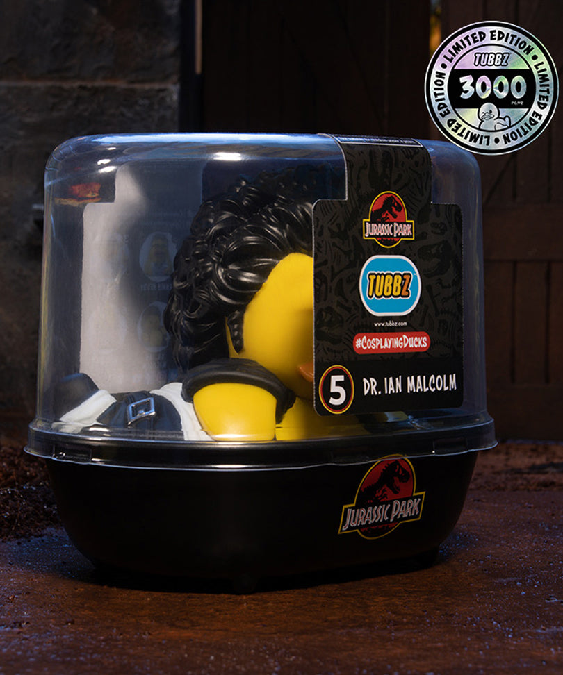Jurassic Park Ian Malcolm TUBBZ Cosplaying Duck Collectible