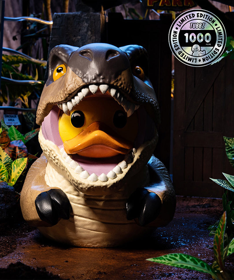 Jurassic Park T-Rex Giant TUBBZ XL Cosplaying Duck Collectible