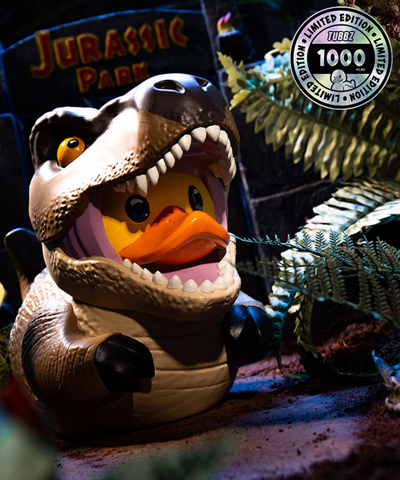 Jurassic Park T-Rex Giant TUBBZ XL Cosplaying Duck Collectible