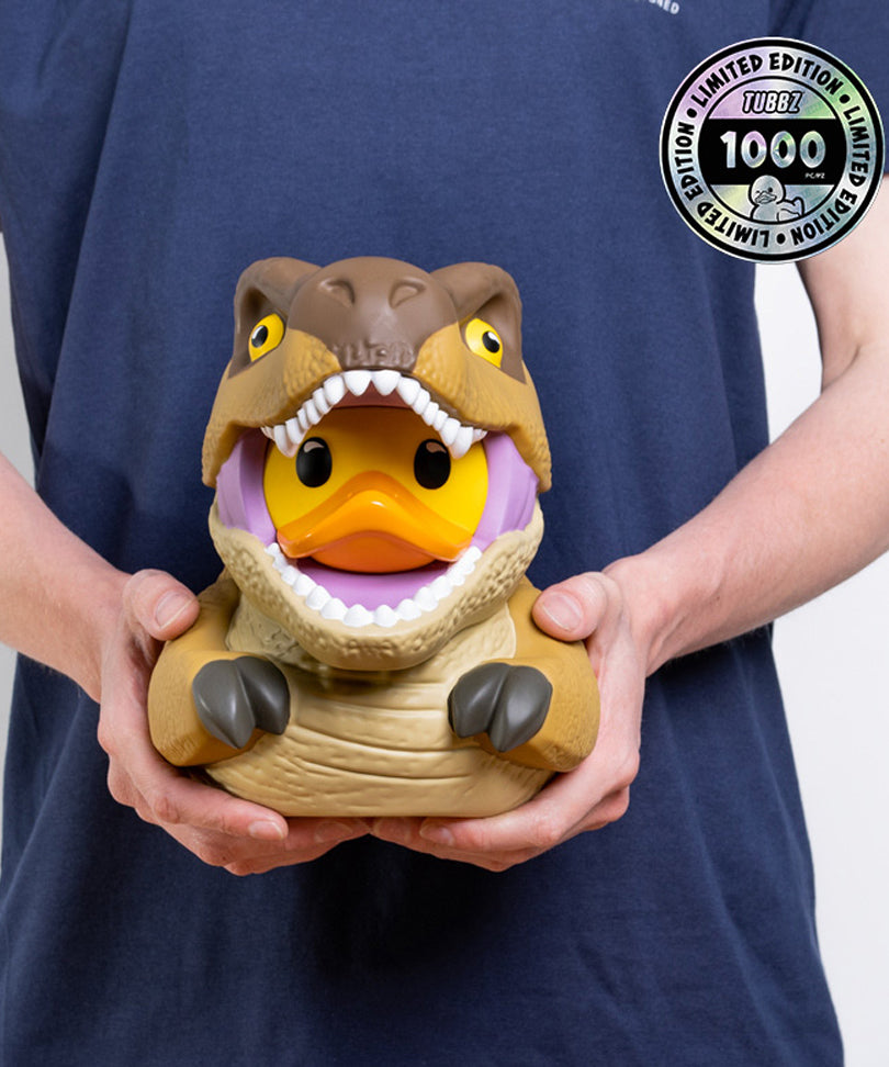 Jurassic Park T-Rex Giant TUBBZ XL Cosplaying Duck Collectible