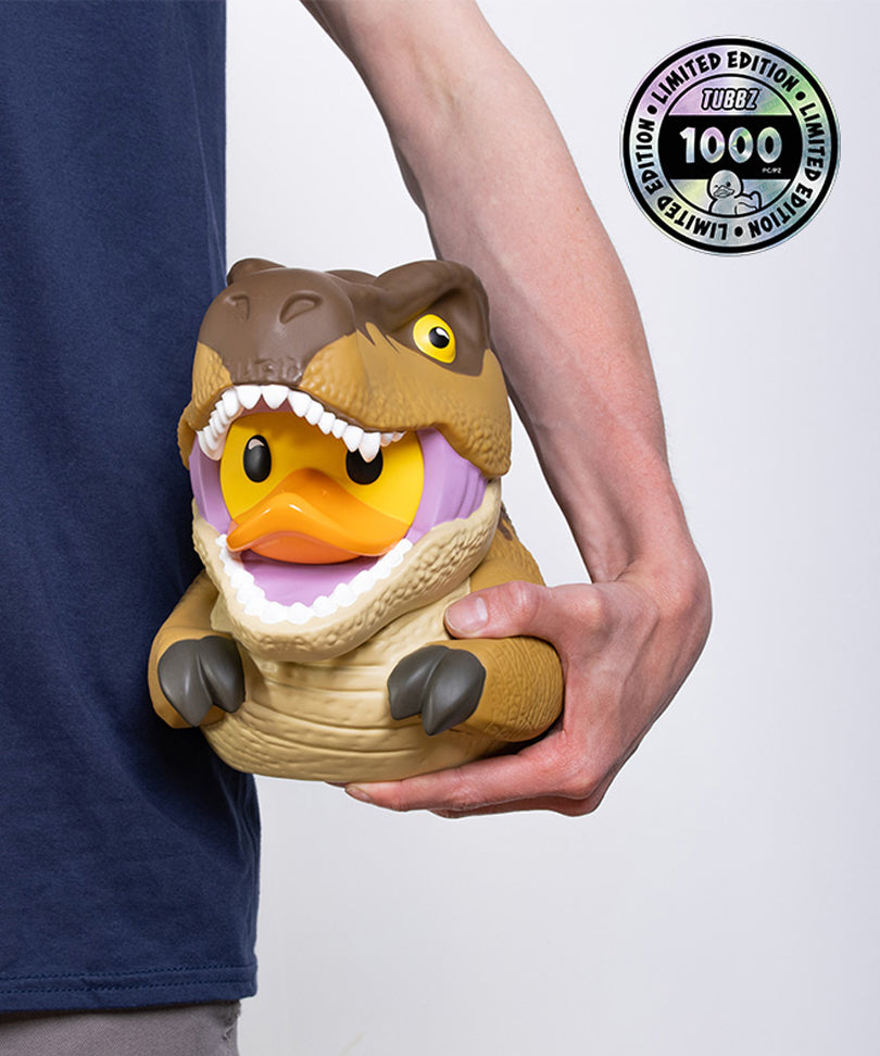 Jurassic Park T-Rex Giant TUBBZ XL Cosplaying Duck Collectible