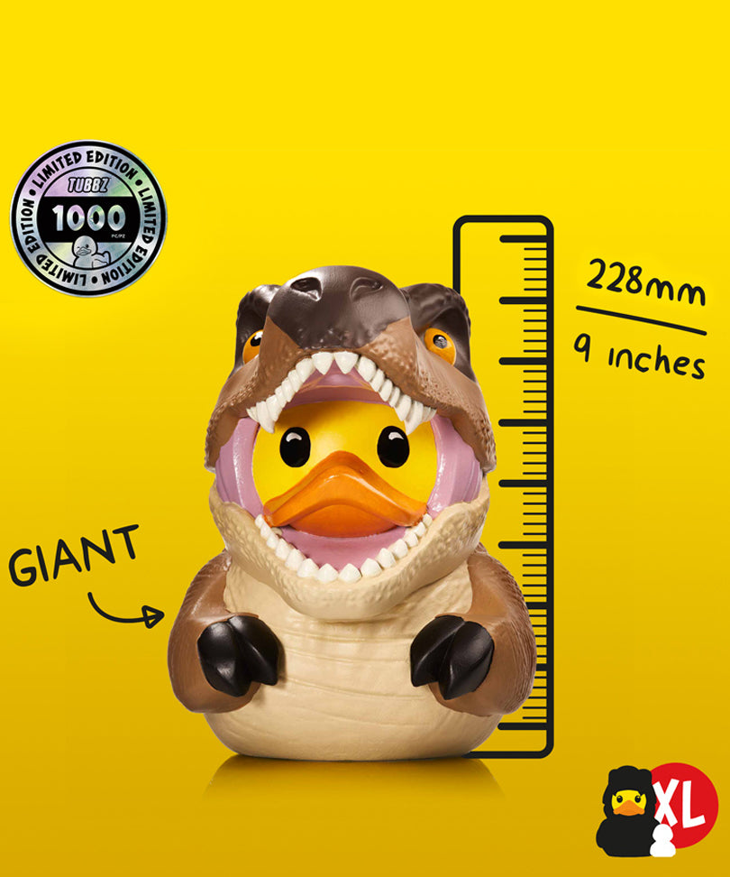 Jurassic Park T-Rex Giant TUBBZ XL Cosplaying Duck Collectible