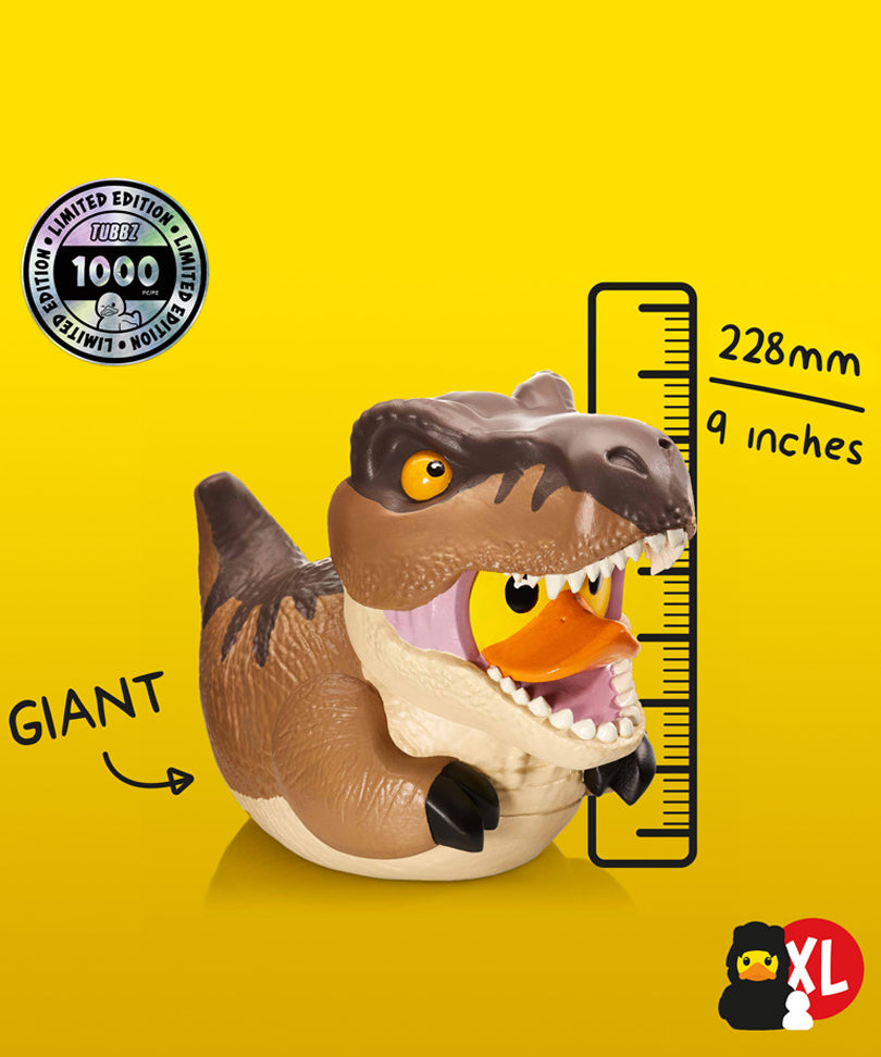 Jurassic Park T-Rex Giant TUBBZ XL Cosplaying Duck Collectible