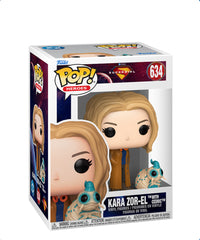 Kara Zor-El with Cedric