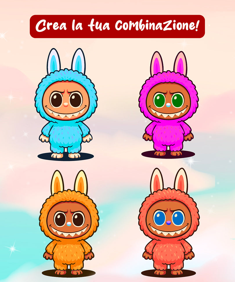 Labubu Personalizzato 3D