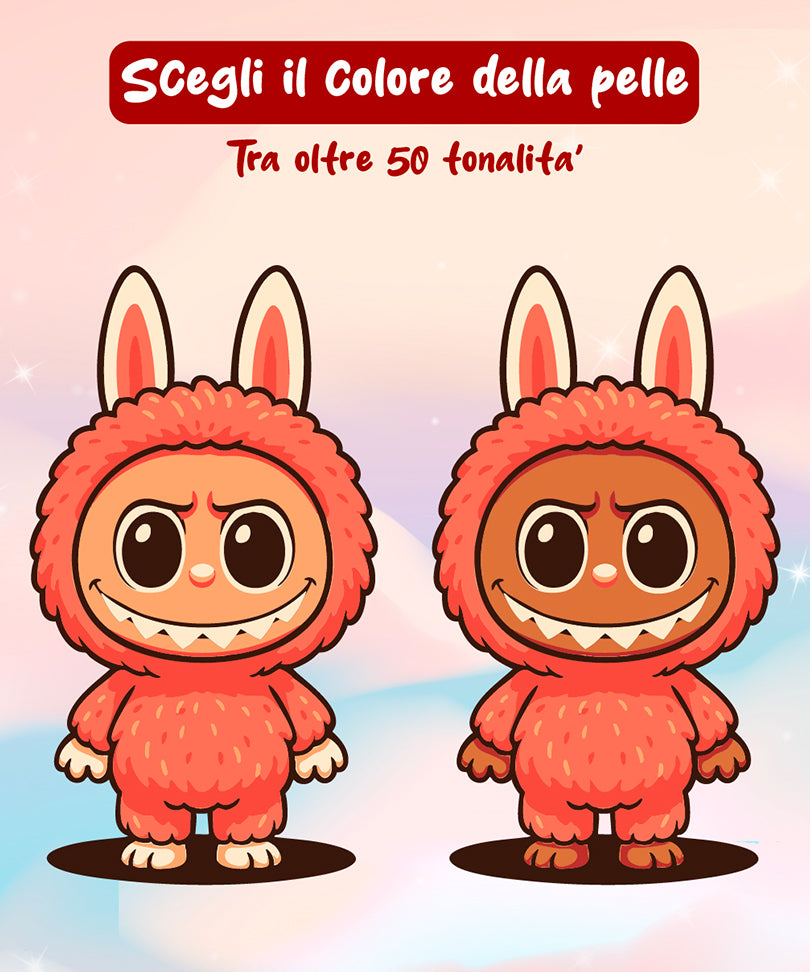 Labubu Personalizzato 3D
