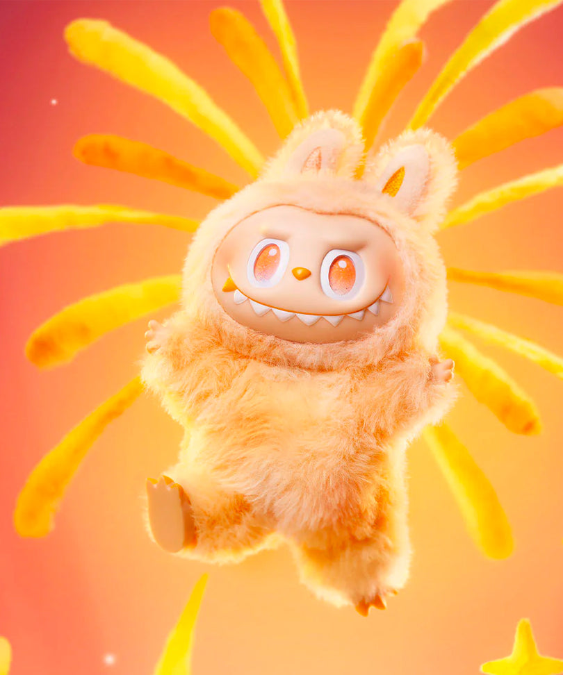 Labubu Big into Energy Happiness (Arancione) - Pop Mart Official Figure