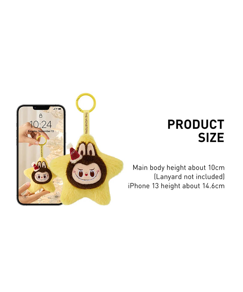 Labubu Classic Series Sparkly Plush Pendant Blind Box - Pop Mart Official Figure