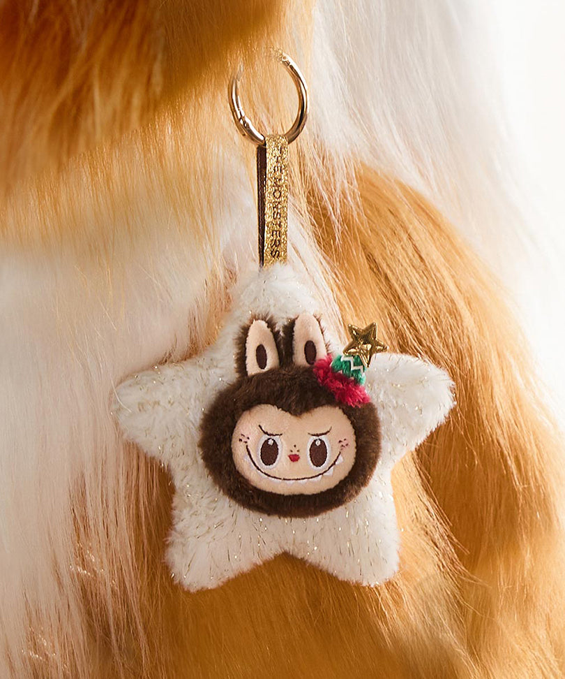 Labubu Classic Series Sparkly Plush Pendant Blind Box - Pop Mart Official Figure