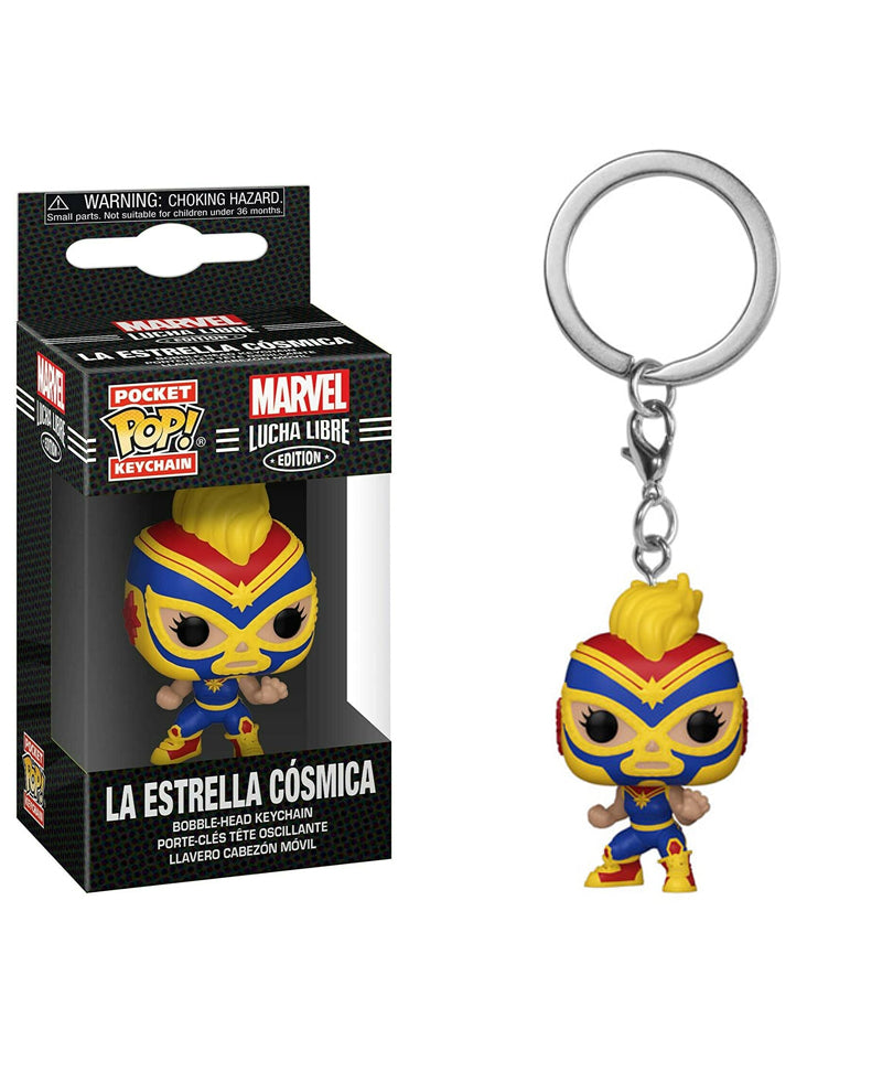 La Estrella Cosmica Keychain