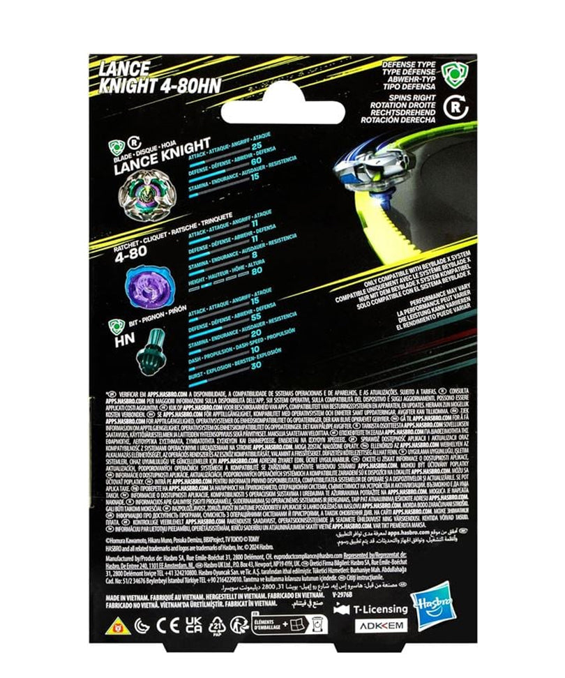 Beyblade X - Starter Pack: Lance Knight 4-80HN