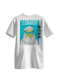 T-Shirt Uomo Leonardo Ninja Bianca