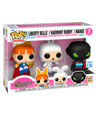 Liberty Belle / Harmony Bunny / Mange (Glows in the Dark) (3-Pack)
