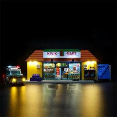 Light Kit For Simpsons Kwik-E-Mart 71016