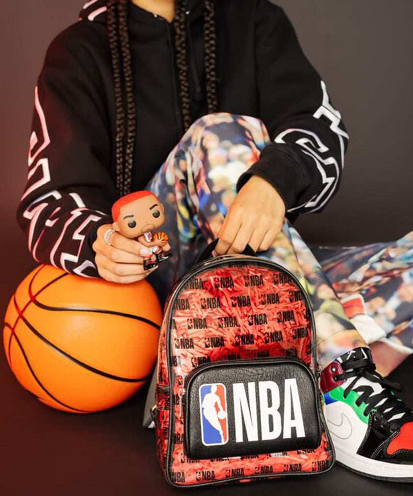Limited Edition Bundle - NBA Stadium Mini Backpack and POP! Dennis Rodman