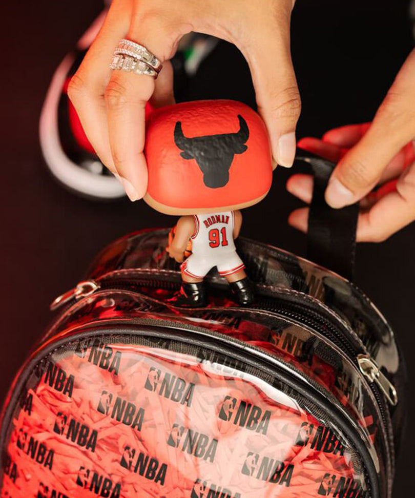 Limited Edition Bundle - NBA Stadium Mini Backpack and POP! Dennis Rodman
