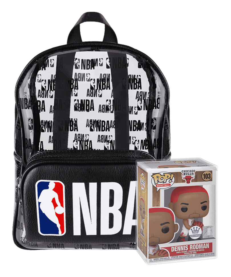 Limited Edition Bundle - NBA Stadium Mini Backpack and POP! Dennis Rodman