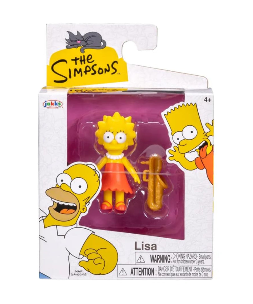 Lisa Simpson - The Simpsons - Mini Figure Wave 1 - 6cm