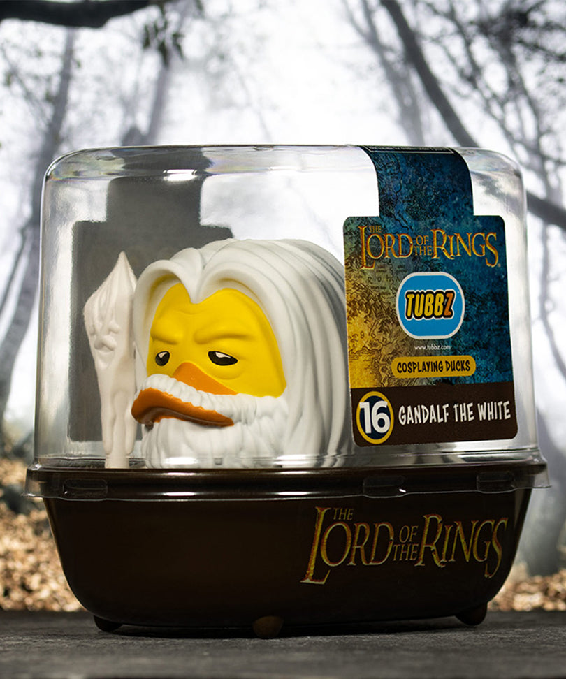 Lord of the Rings Gandalf The White TUBBZ Cosplaying Duck Collectible