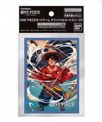One Piece Card - Protective Sleeves - Monkey D. Luffy 70 Pieces