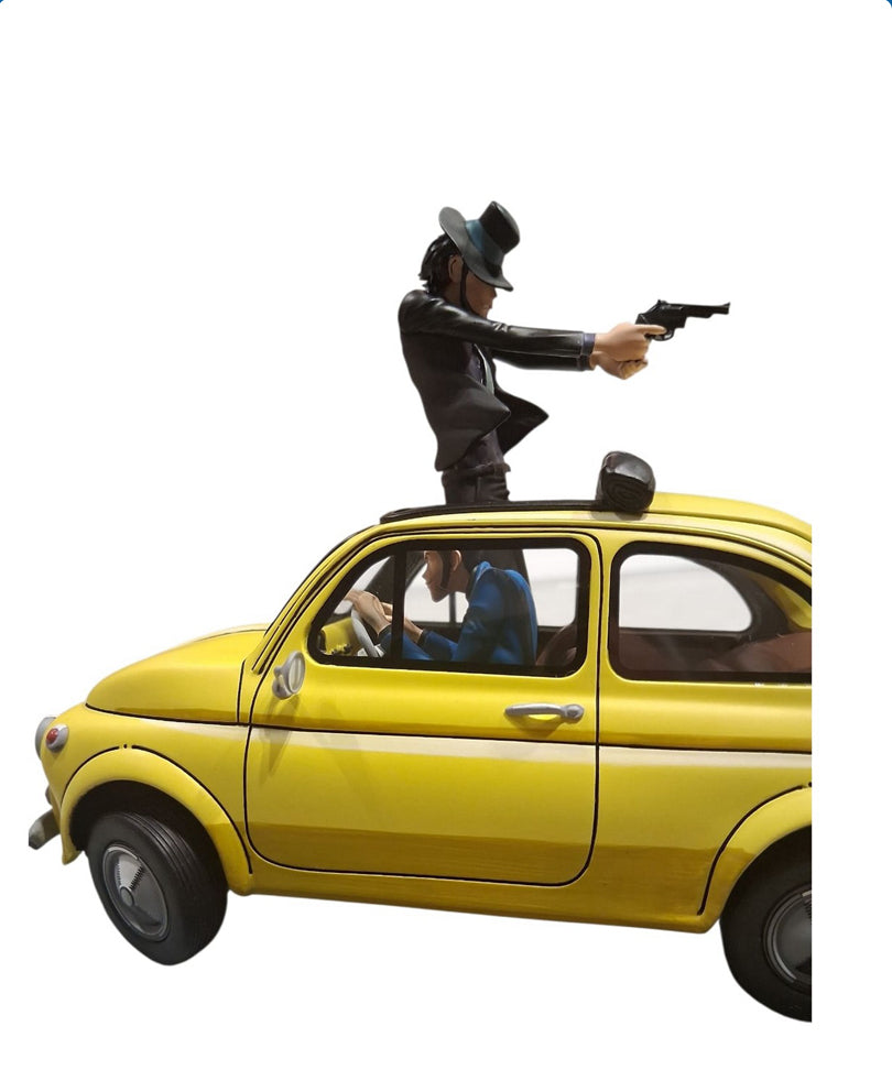 Lupin III L’Avventura Italiana 1/18 Statue – Lupin & Jigen