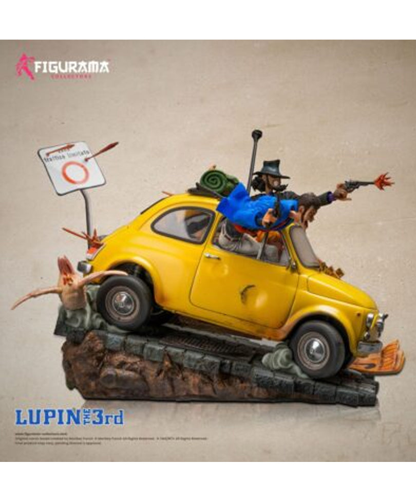 Lupin III Elite Diorama Statue 1/8 Lupin, Jigen & Fujiko 31 cm