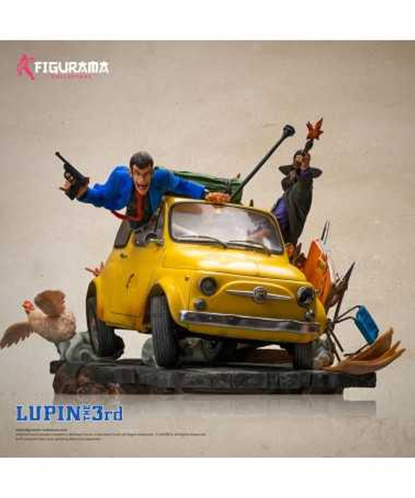 Lupin III Elite Diorama Statue 1/8 Lupin, Jigen & Fujiko 31 cm