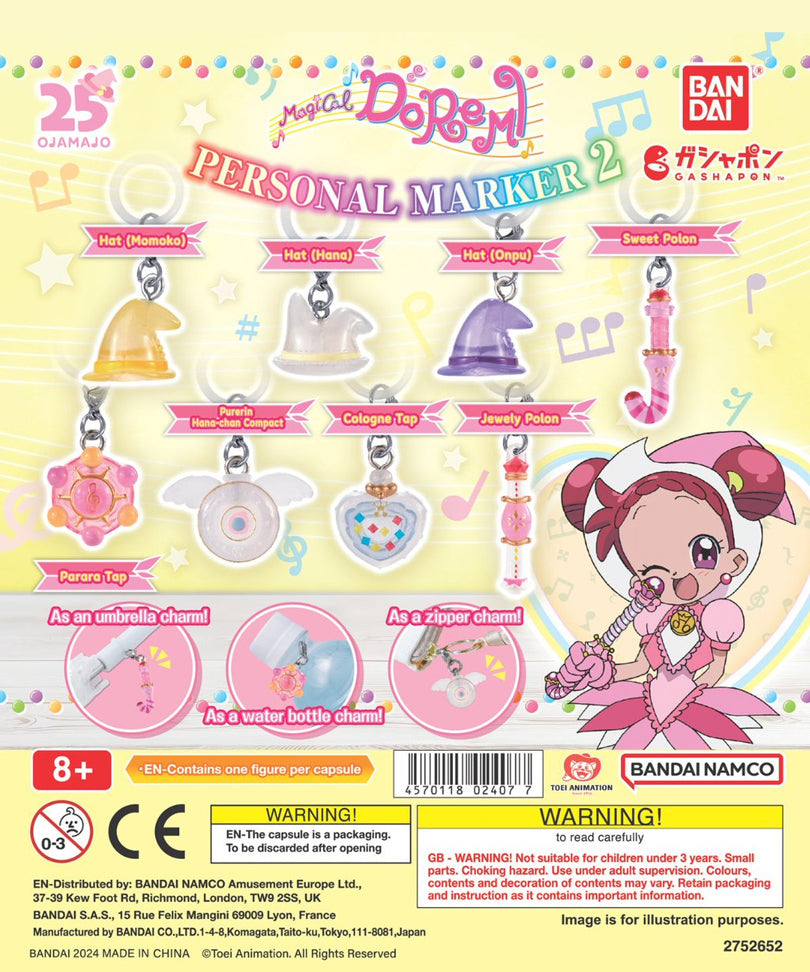Magical Doremi Gashapon Capsule - Personal Marker