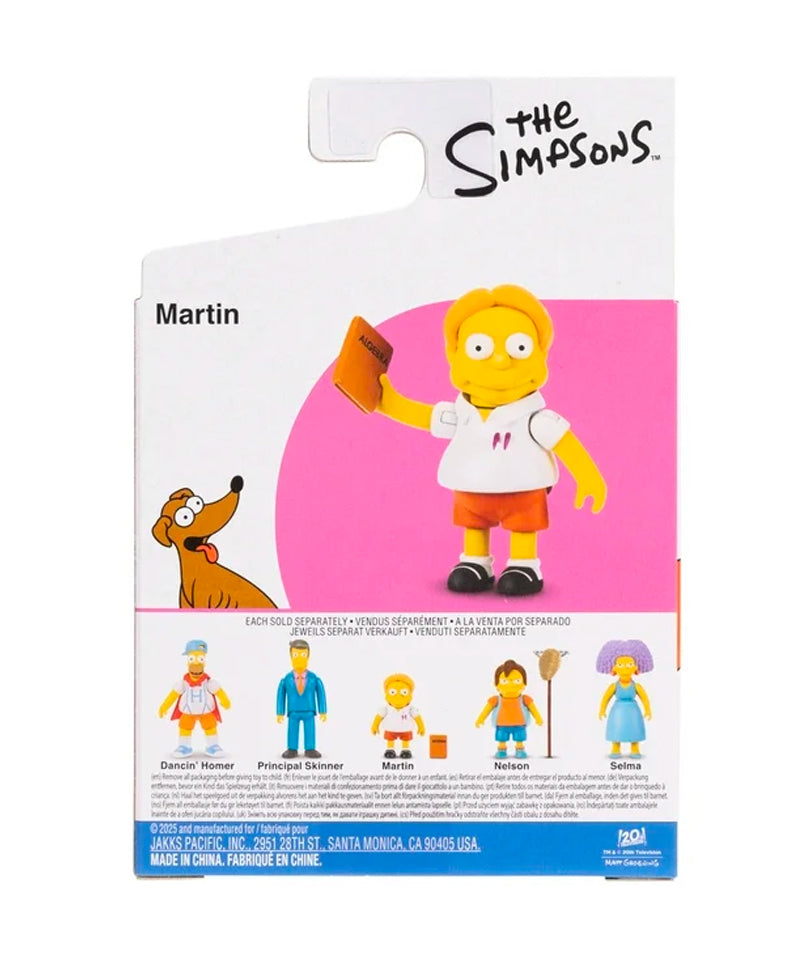 Martin Prince with Algebra Book - The Simpsons - Mini Figure Wave 4 - 6,5cm