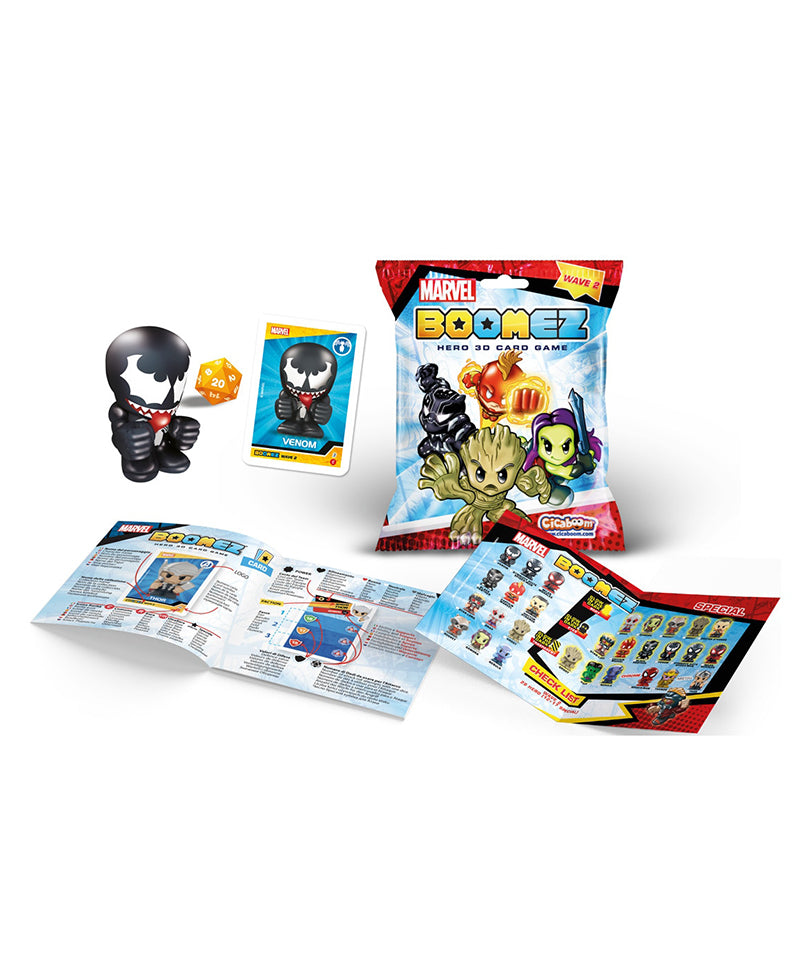 Marvel Boomez Hero 3D Card Game - Wave 2