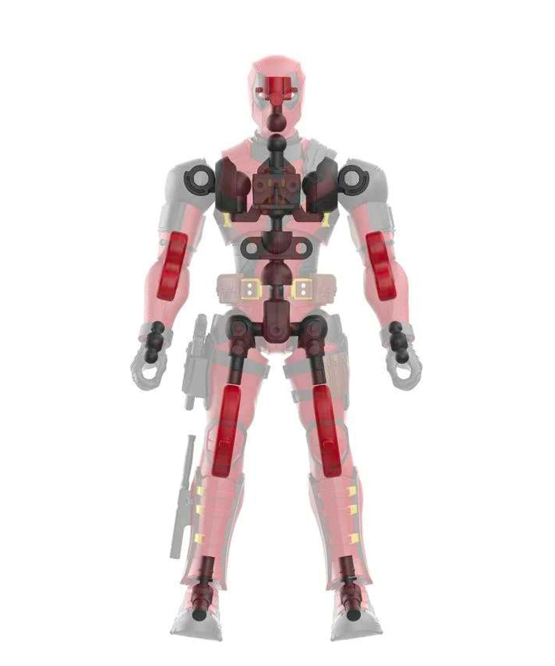 Marvel Infinity Saga Blokees Plastic Model Kit Champion Class Deadpool