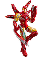 Marvel Infinity Saga Blokees Plastic Model Kit Champion Class Iron Man