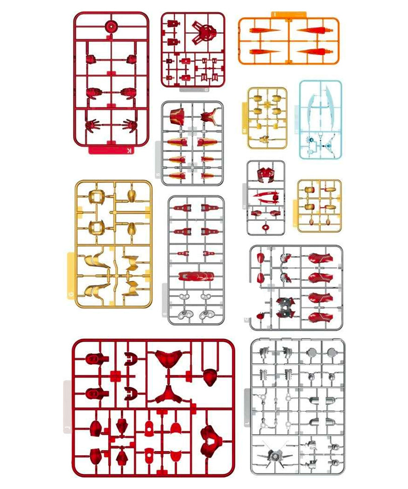 Marvel Infinity Saga Blokees Plastic Model Kit Champion Class Iron Man