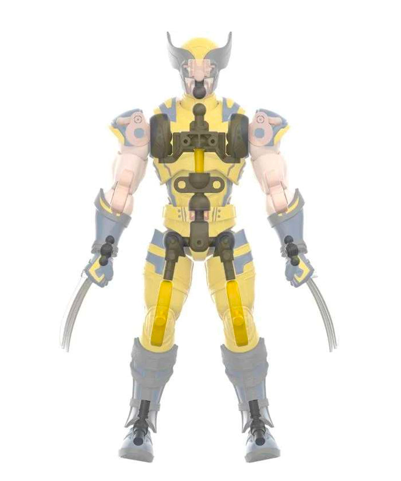 Marvel Infinity Saga Blokees Plastic Model Kit Champion Class Wolverine