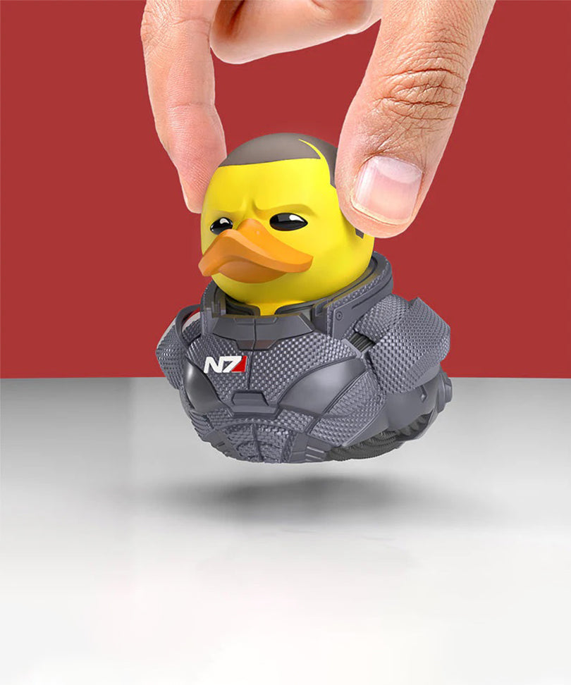 Mass Effect Commander Shepard Male Mini TUBBZ Cosplaying Duck Collectable