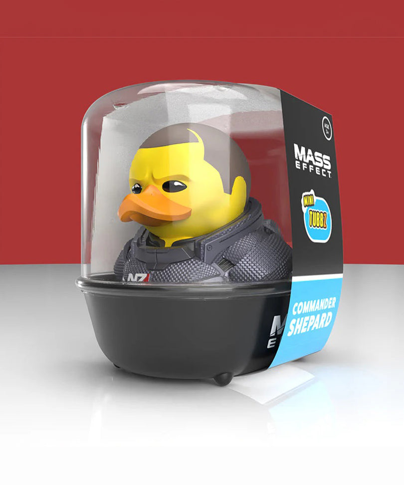 Mass Effect Commander Shepard Male Mini TUBBZ Cosplaying Duck Collectable