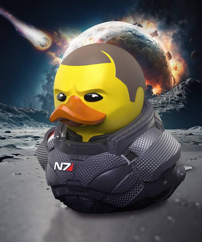 Mass Effect Commander Shepard TUBBZ Cosplaying Duck Collectable