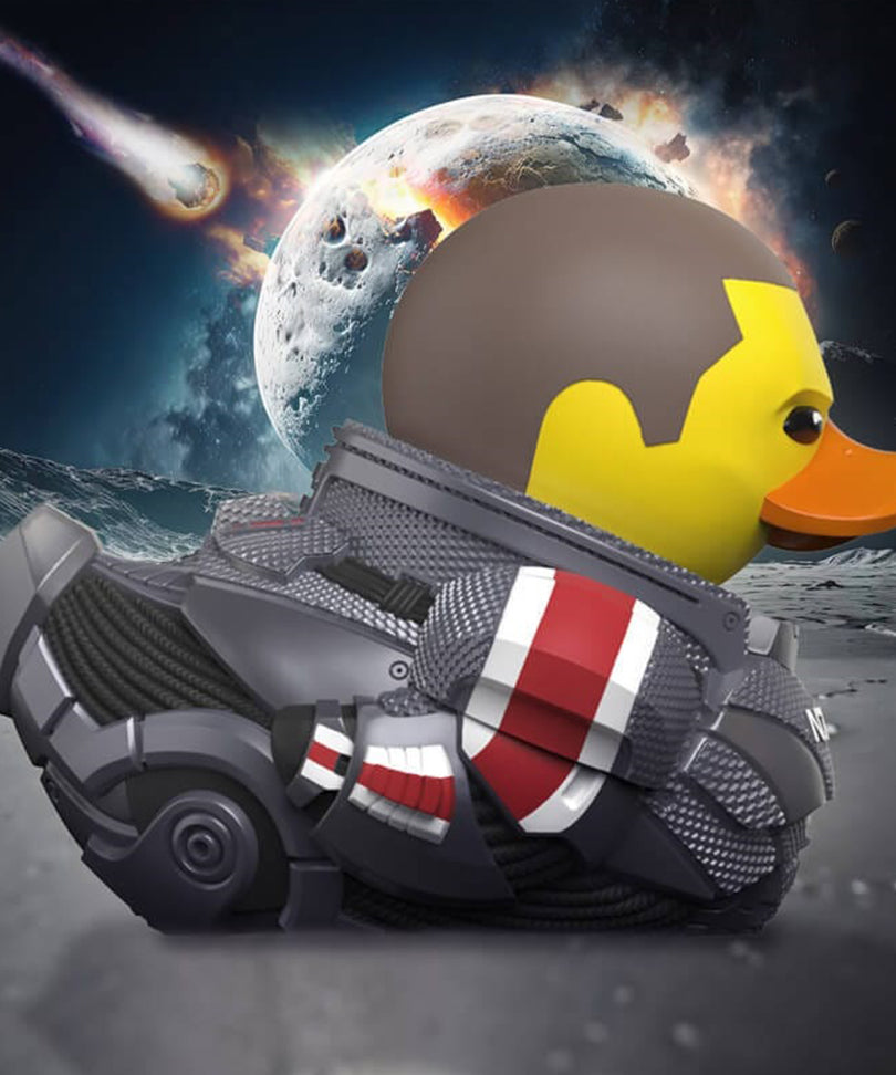 Mass Effect Commander Shepard TUBBZ Cosplaying Duck Collectable