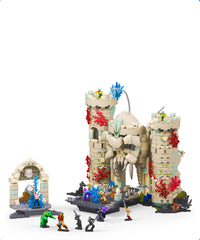 Masters of the Universe Mattel Brick Shop Construction Set Castle Grayskull