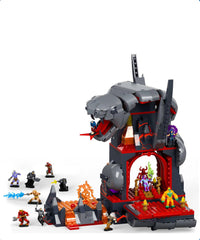 Masters of the Universe Mattel Brick Shop Construction Set Snake Mountain