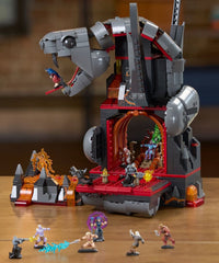 Masters of the Universe Mattel Brick Shop Construction Set Snake Mountain