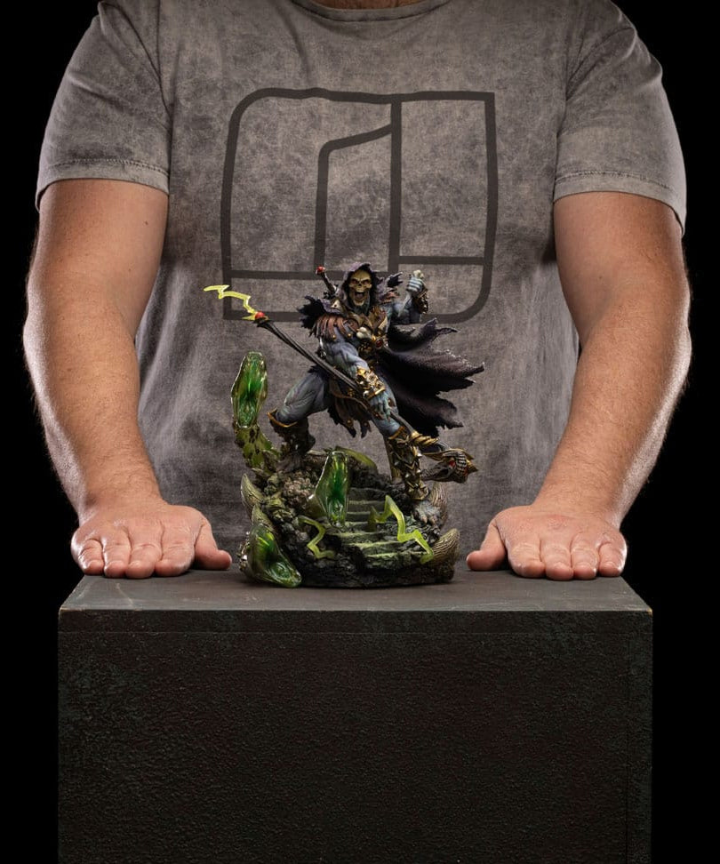 Masters of the Universe Deluxe Art Scale Statue 1/10 Skeletor Unleashed 23 cm