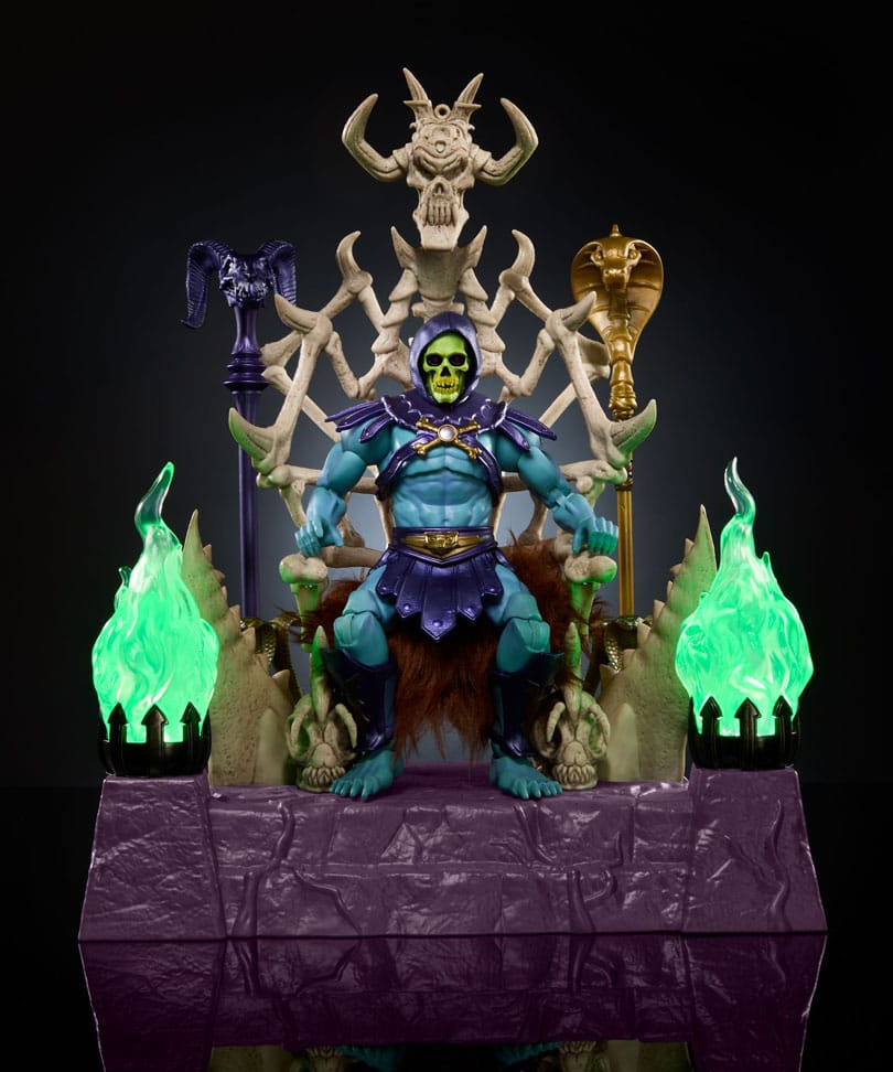 Masters of the Universe: New Eternia Masterverse Action Figure Skeletor & Throne 18 cm