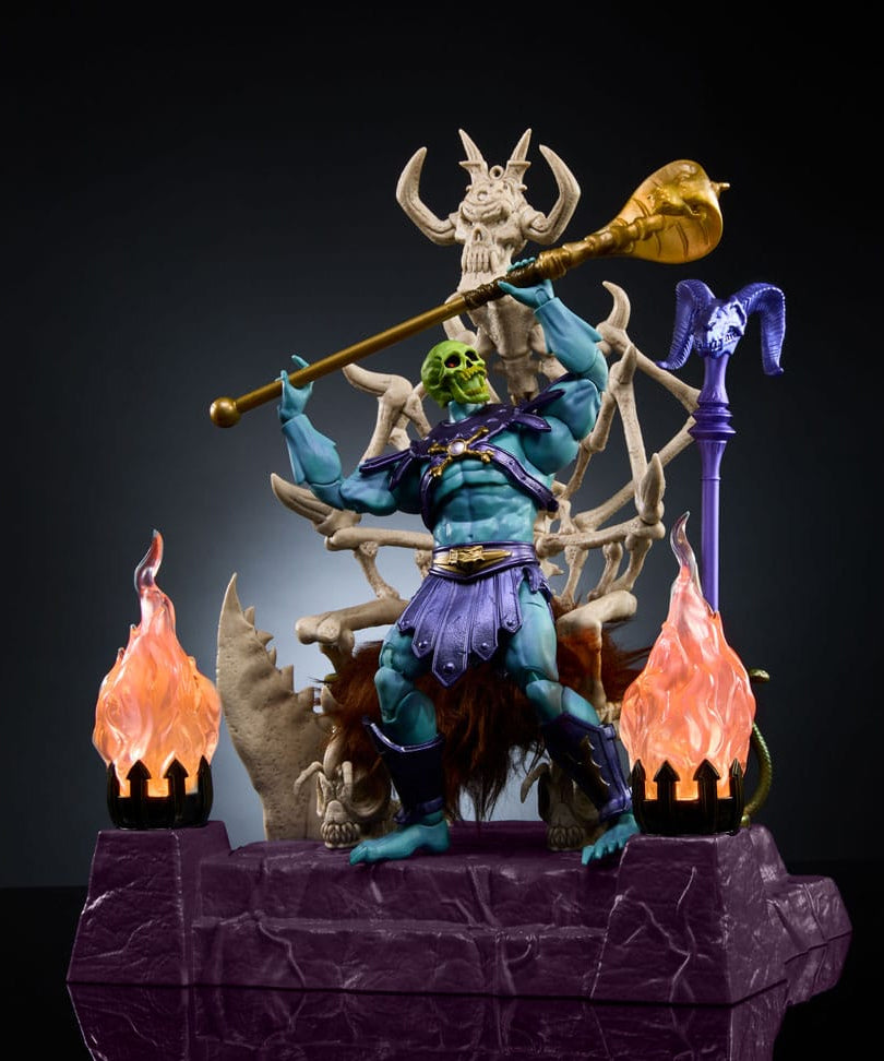 Masters of the Universe: New Eternia Masterverse Action Figure Skeletor & Throne 18 cm